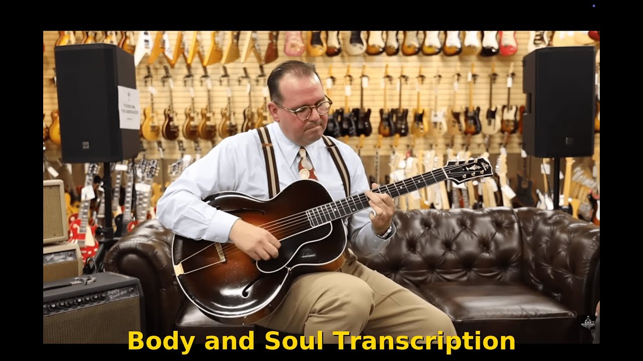 Body and Soul Transcription - Jonathan Stout