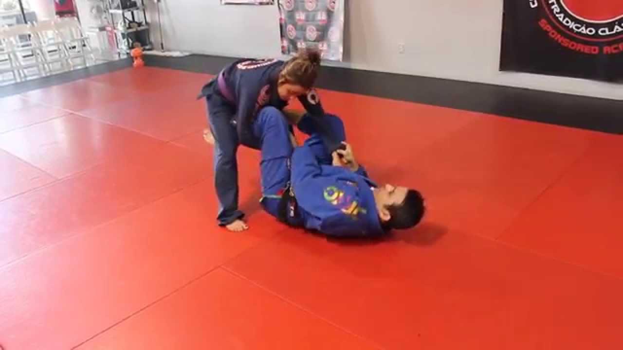 Jiu Jitsu Techniques - 50/50 guard sweep with armbar