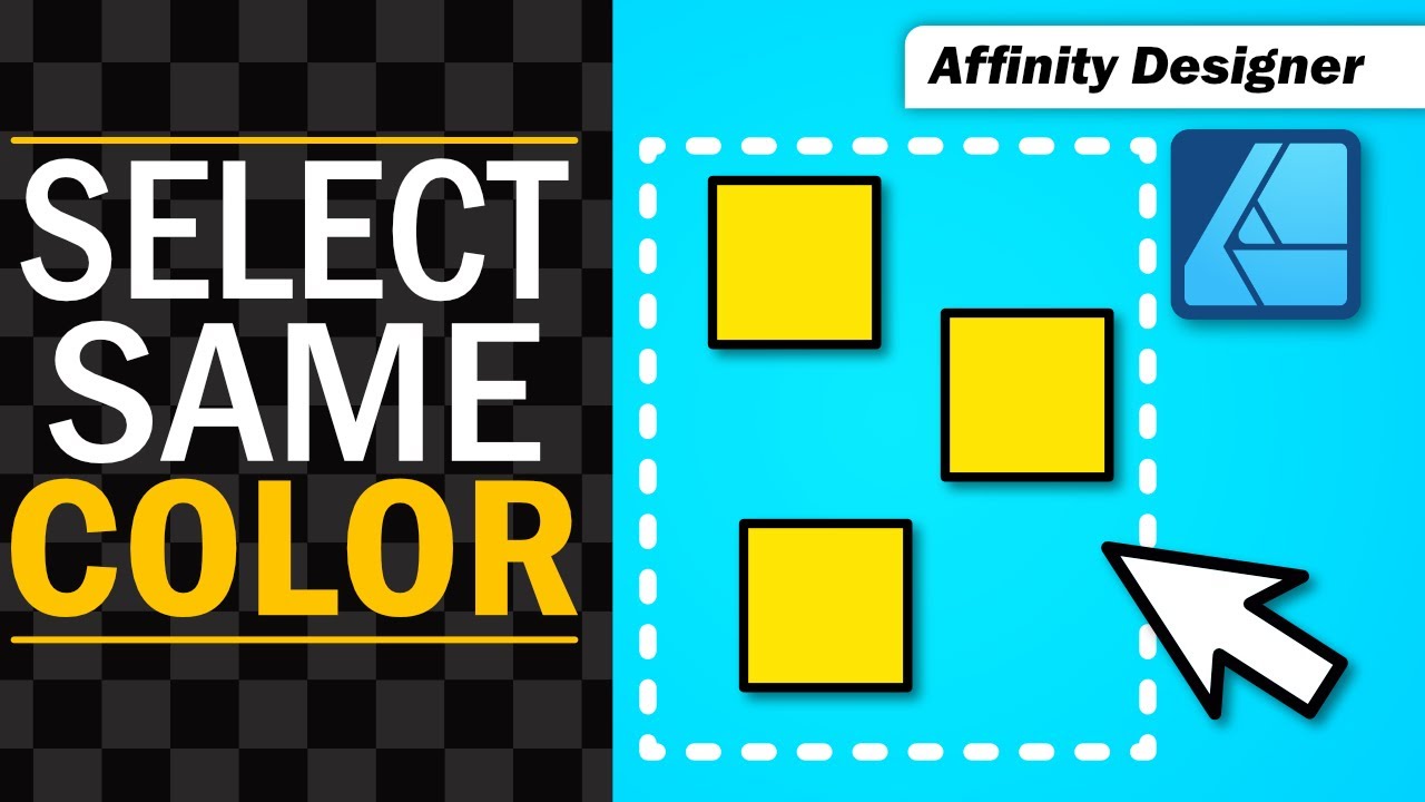 Выбор по цвету и многое другое! Учебное пособие по Affinity Designer