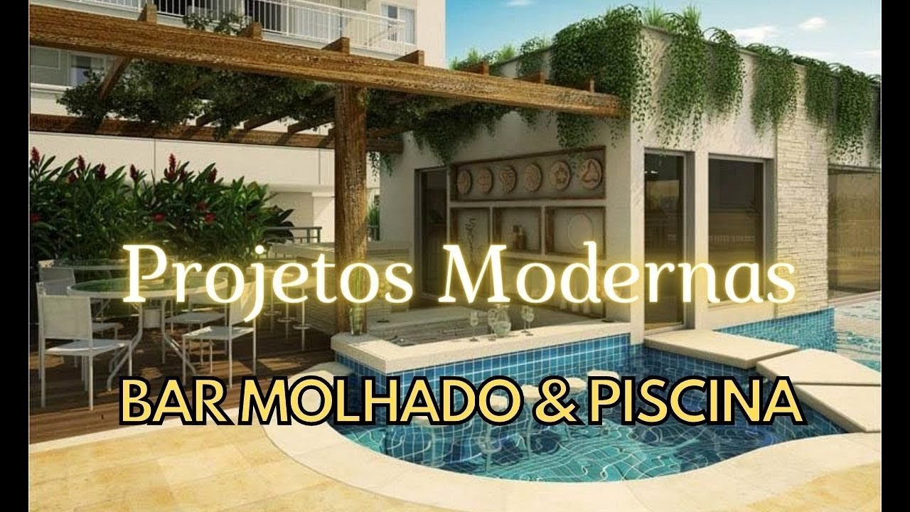PROJETO DE PISCINA COM BAR DENTRO #BARMOLHADO (1)#arquitetura