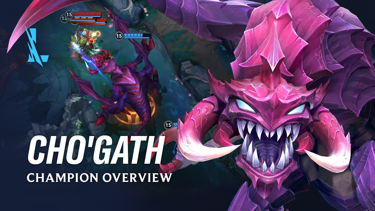 Cho&rsquo;Gath Champion Overview | Gameplay - League of Legends: Wild Rift