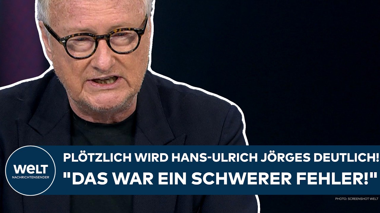 DEUTSCHLAND: Friedrich Merz? Hans-Ulrich J&ouml;rges deutlich! 