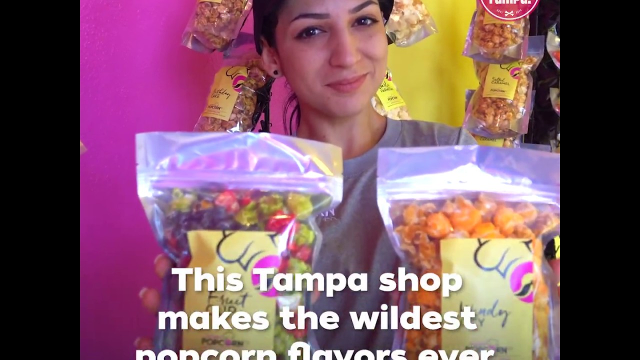 This Tampa shop makes decadent and boozy popcorn!