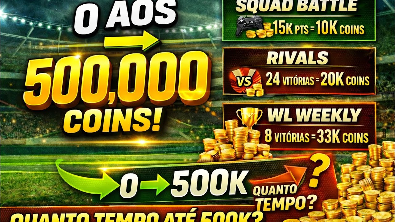 Quanto Tempo Para 500K Coins no UltimateTeam 26? Teste Real!