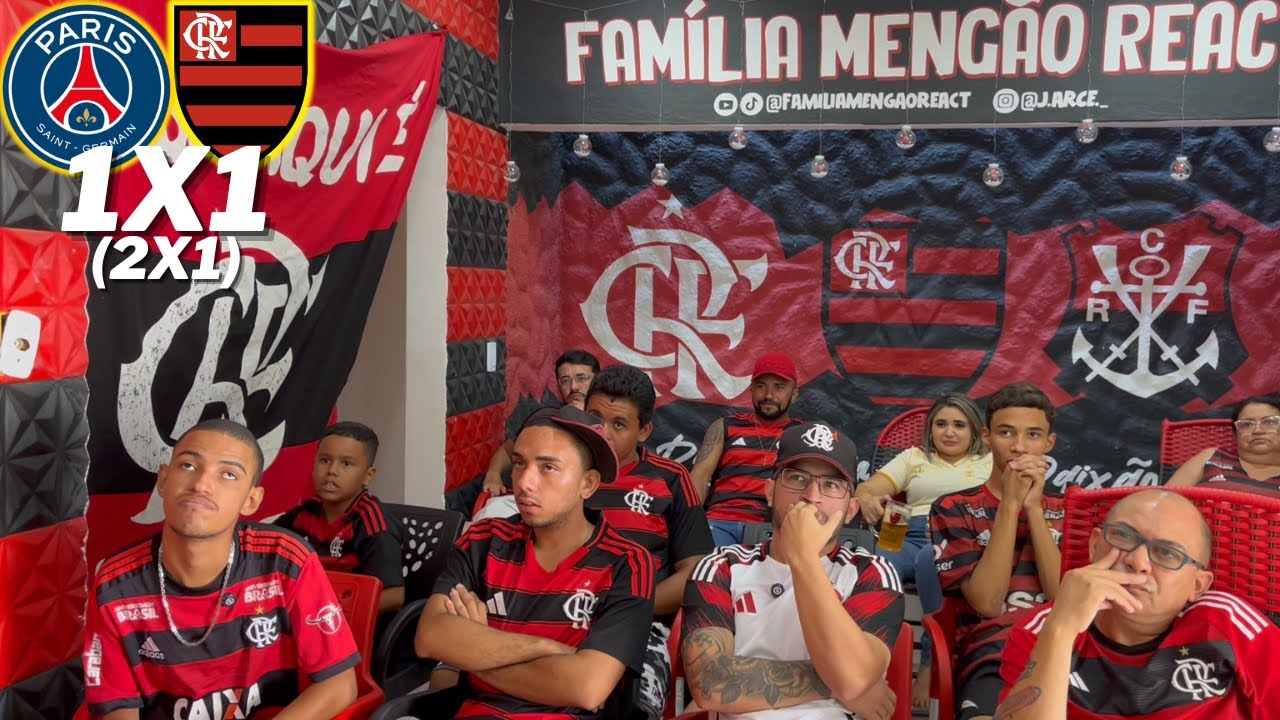 REACT | PSG 1(2X1)1 FLAMENGO- FIM DO SONHO- COBRAN&Ccedil;A DE P&Ecirc;NALTIS INACREDITAVEL. QUE VENHA 2026