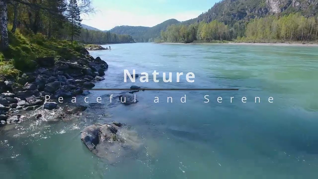 Relaxing Nature Escape - 4k Background Video: 10 Hours of Serene Wilderness Footage