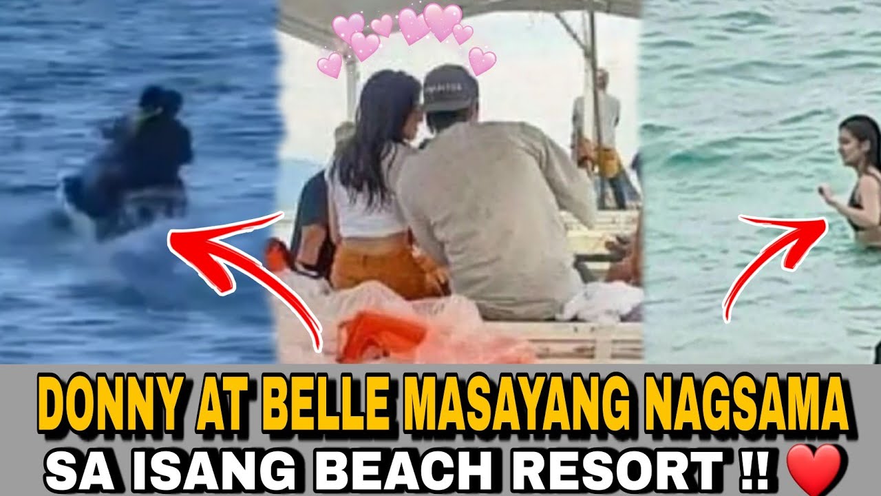 DONNY PANGILINAN at BELLE MARIANO SPOTTED | NASA BEACH TOGETHER!! |romiliah ph|