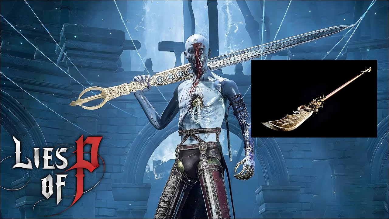 Lies of P 1.5: Azure Dragon Crescent Glaive VS Nameless Puppet in 1:29 | No Damage NG+4