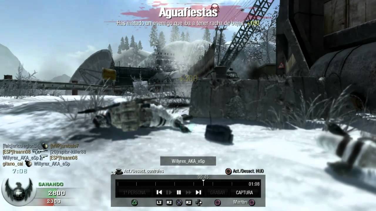 Huida de Willyrex_aKa_eSp - Black Ops