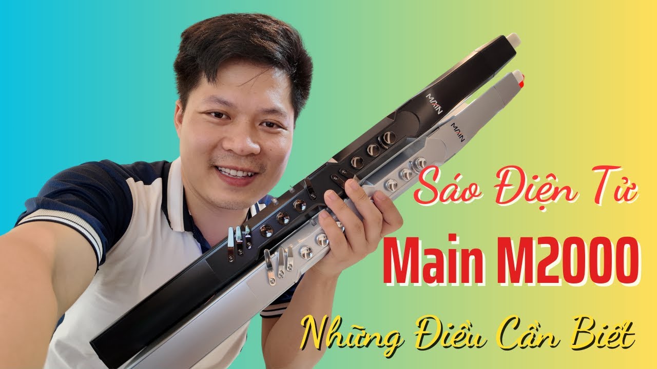 Sáo Điện Tử Main M2000 - Giá Tốt Nhiều Tính Năng Mới Phân Phối Tại Việt Trang Music