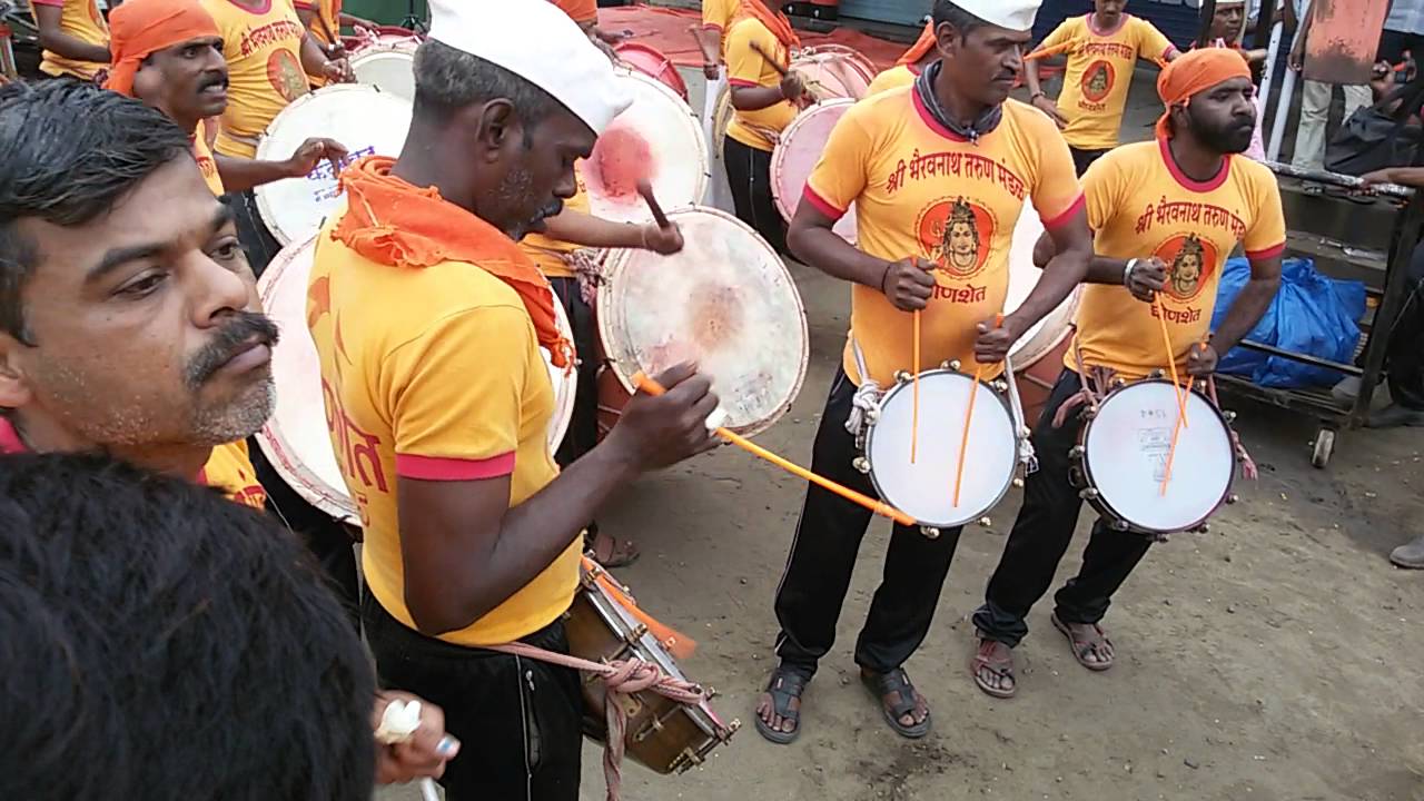 Bhairavnath Dhol zanj tasha pathak ghonshet maval pune