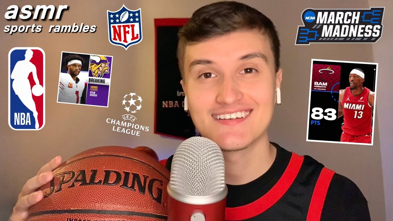 ASMR | Шепот обо всем, что связано со спортом 🏀🏈⚽️ (НБА, НФЛ, американский футбол и т. д.)