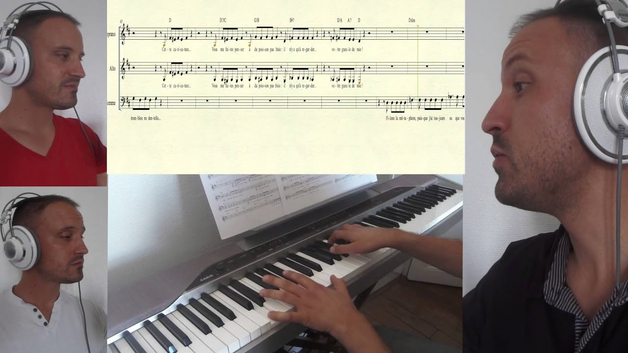 M&eacute;m&egrave;re dans les orties - Juliette - Choeur &agrave; 3 voix