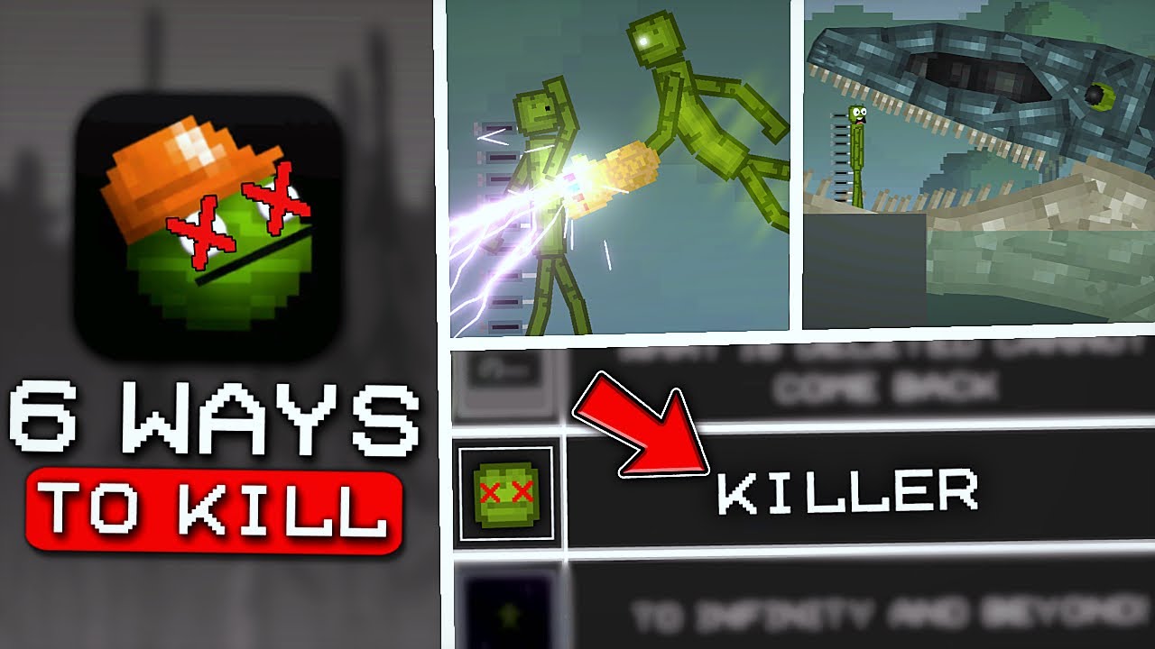 6 ways to kill an IMMORTAL NPC in Melon Playground! (secret achievement😱)