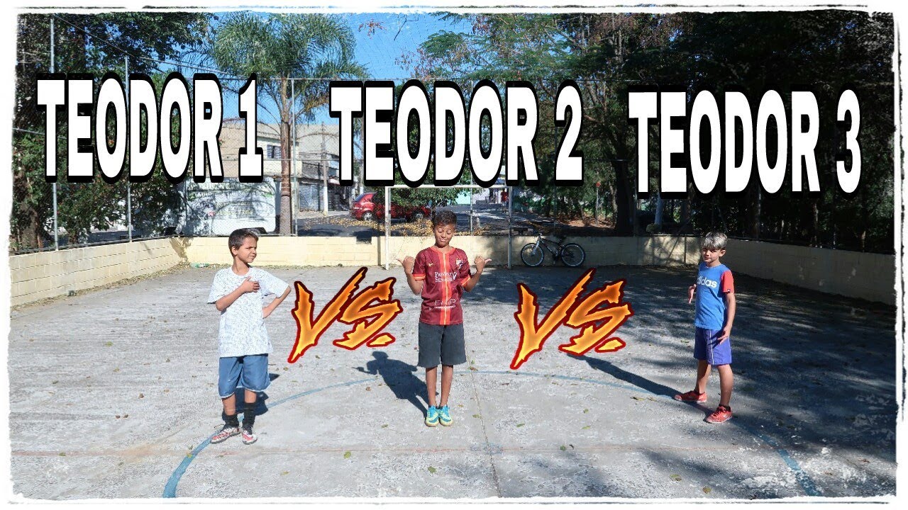 TEODOR 1 VS TEODOR 2 VS TEODOR 3 - QUEM VAI VENCER ?