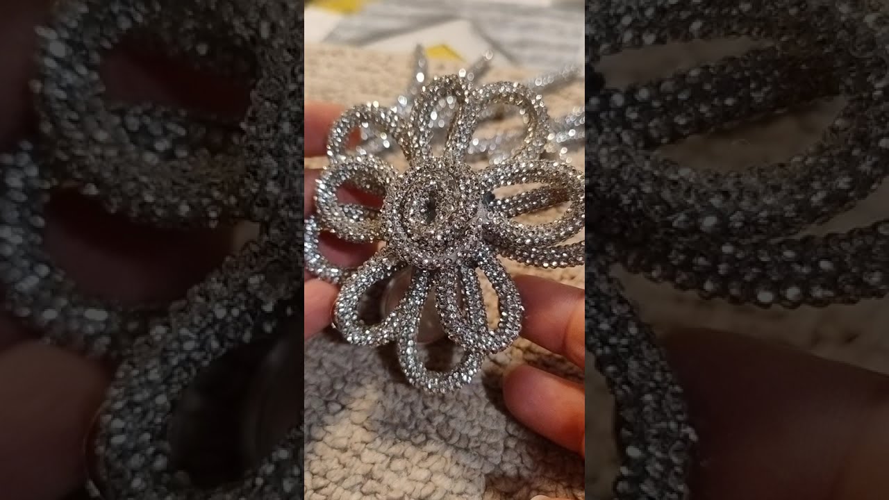Tutorial spilla cordino strass