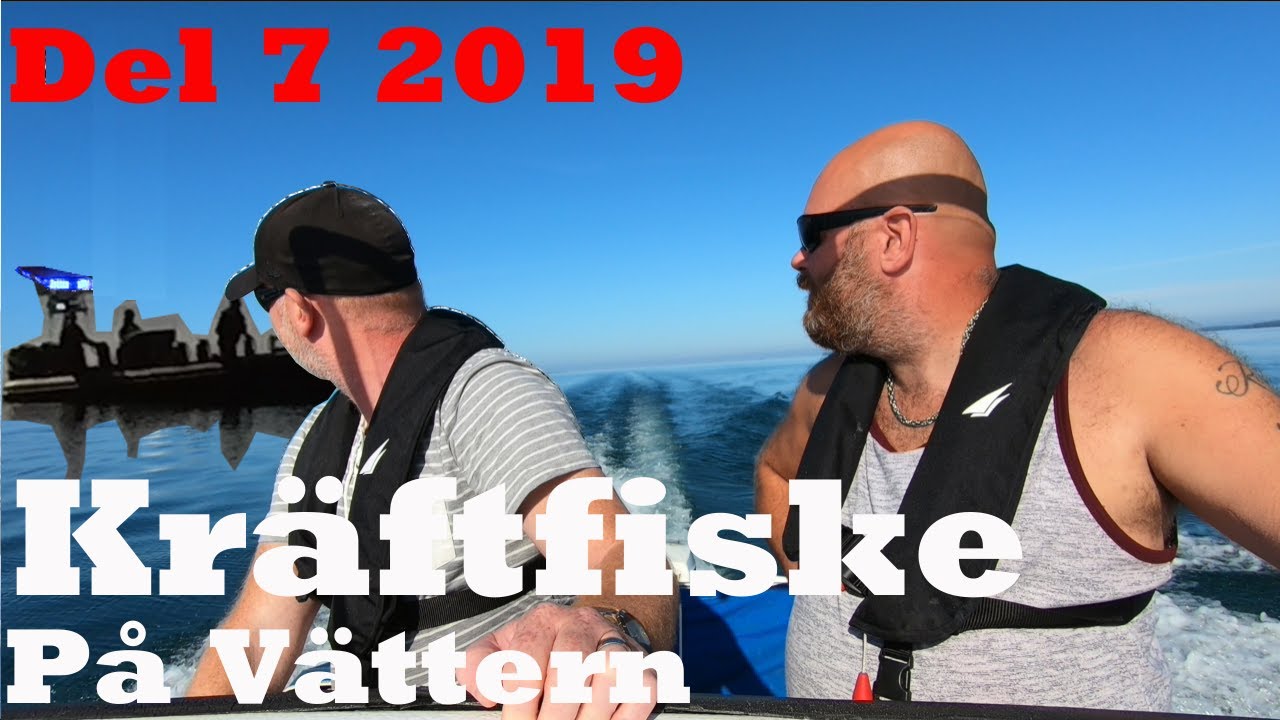 POLISEN KOM OCH VI STACK IFRÅN DOM - Kräftfiske 2019 del 7