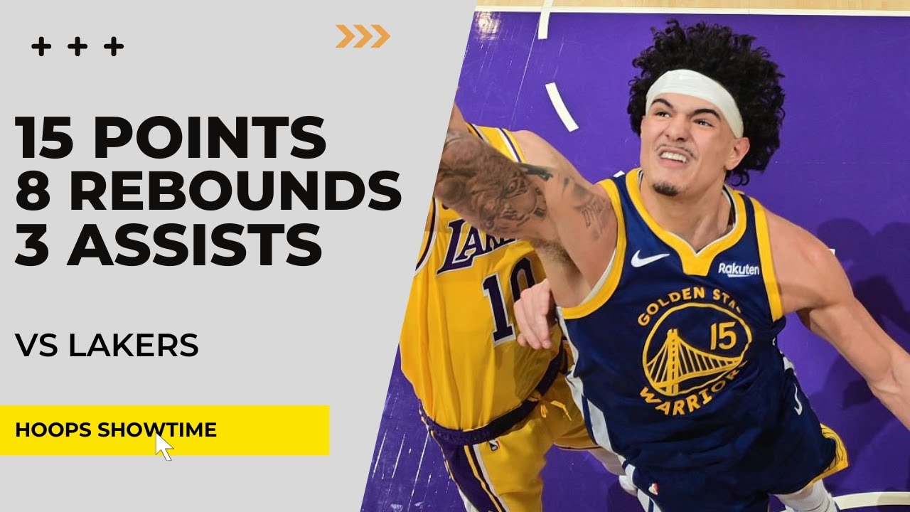 Gui Santos 15 Points, 8 Rebs, 3 Assists vs Lakers I 25-26 NBA Season