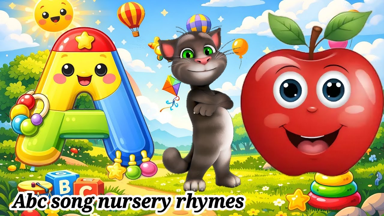 A for apple | अ से अनार | abcd | Abc phonics song nursery rhymes