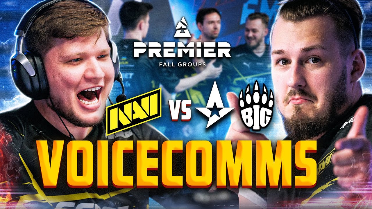 Первый Тимспик НОВОГО СОСТАВА NAVI на BLAST Premier Fall Groups 2023