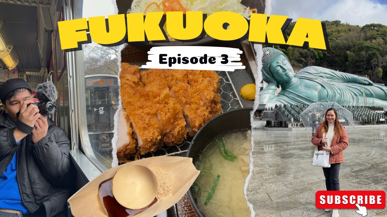 Japan Vlog 🇯🇵: Last day in Fukuoka | Visiting Nanzoin Temple | Katsu in Hakata Station | Tokyo