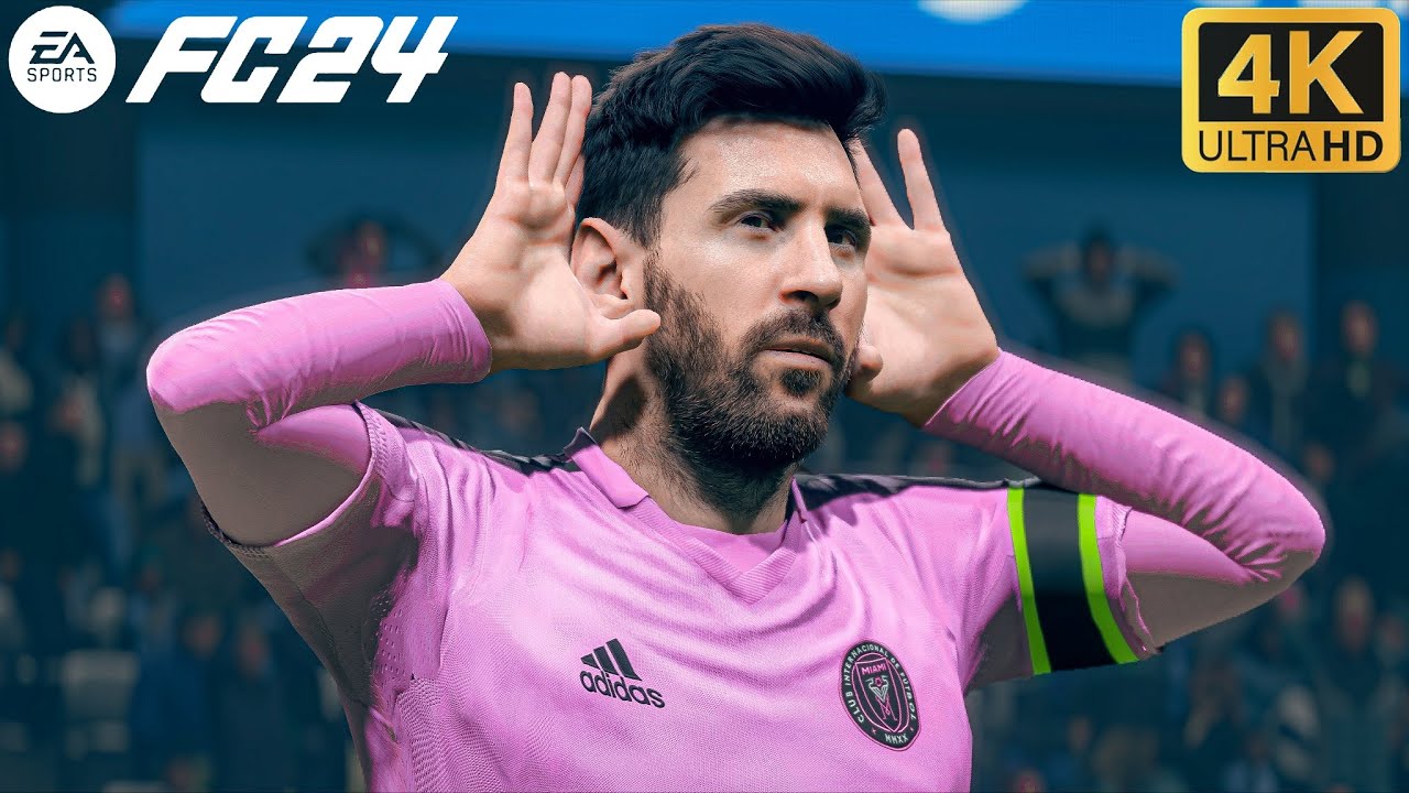 EA FC 24 - Al Nassr vs Inter Miami | CR7 vs Messi [4K 60FPS]