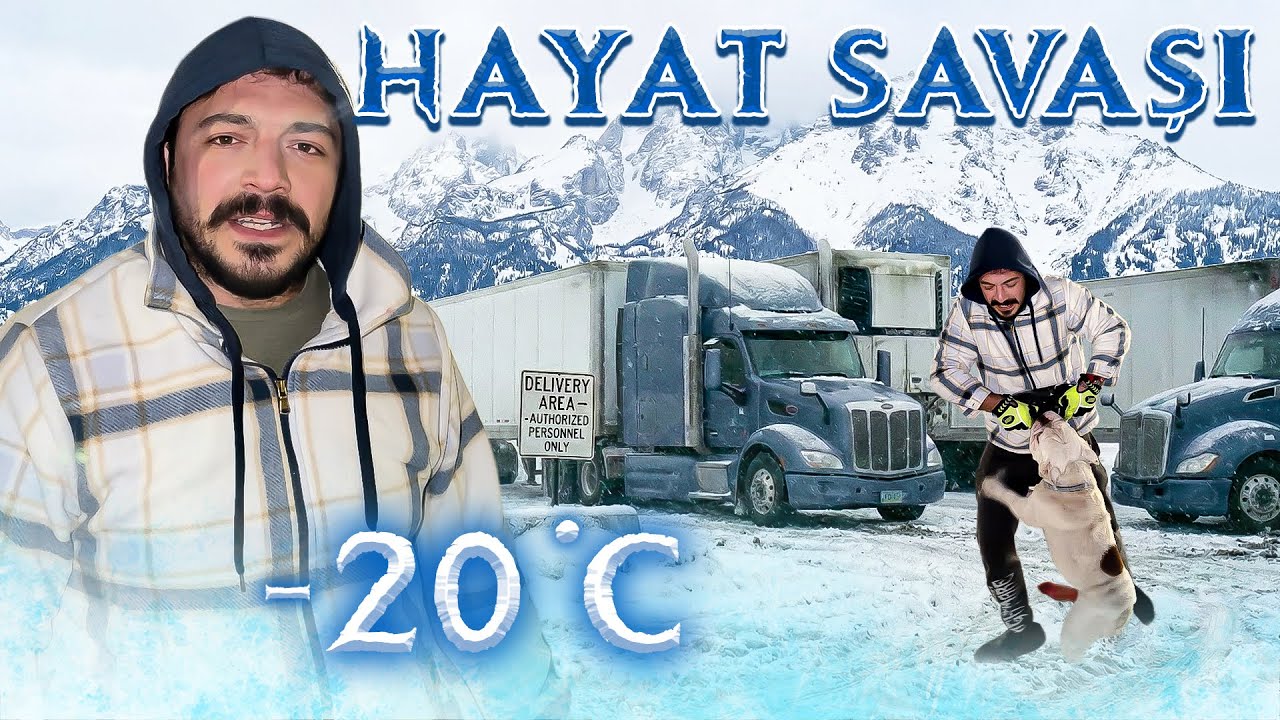 Amerika’ya Dondurucu Soğuklar Geldi!! O da bizi buldu.. -20°C'de G.t Donmaları