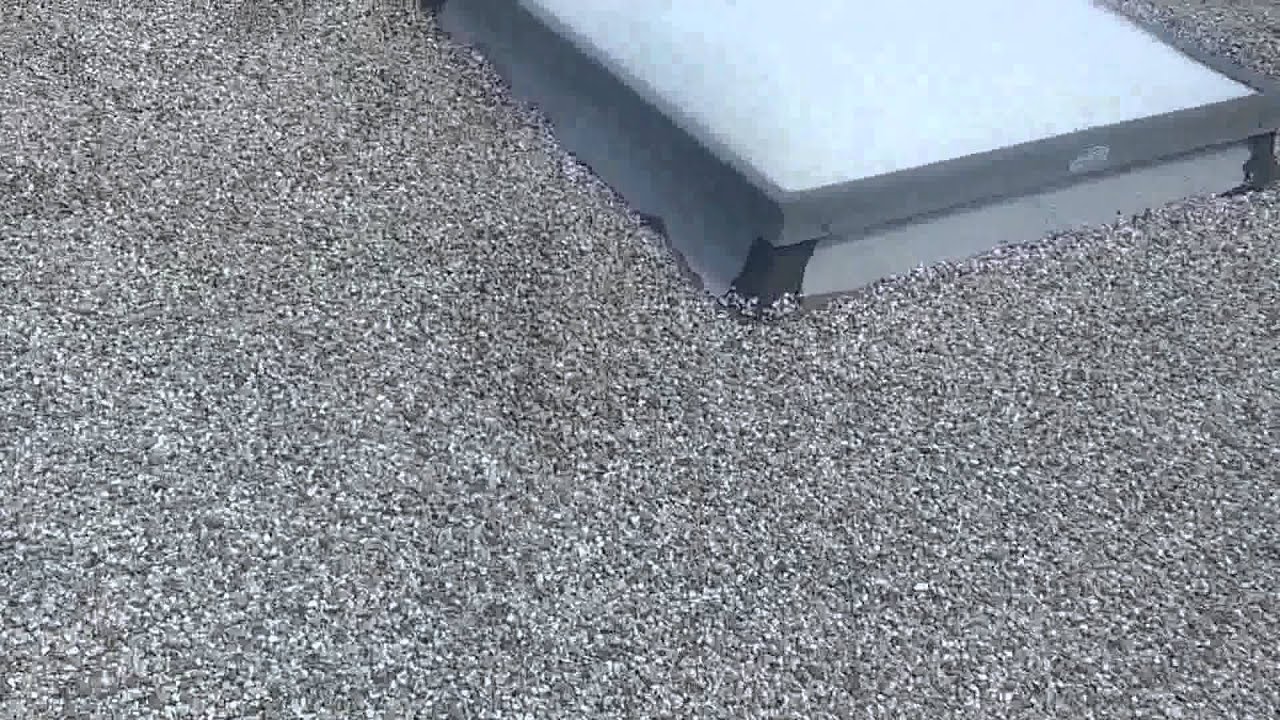 Installing new skylights over a rock system roof , How to video , step by step, very handy!