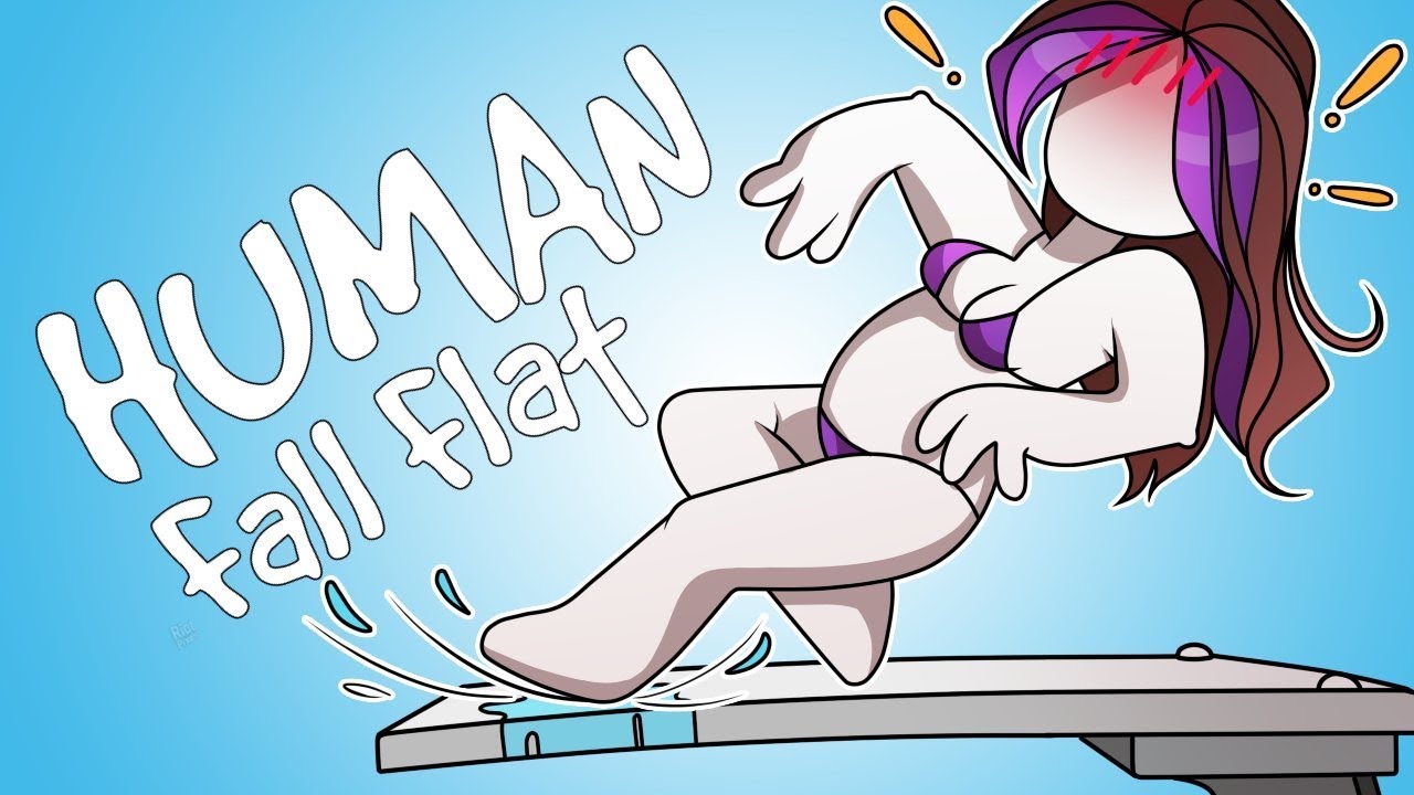 WATERS LOVELY COME ON! | Human Fall Flat | Minx Di3s Laughing