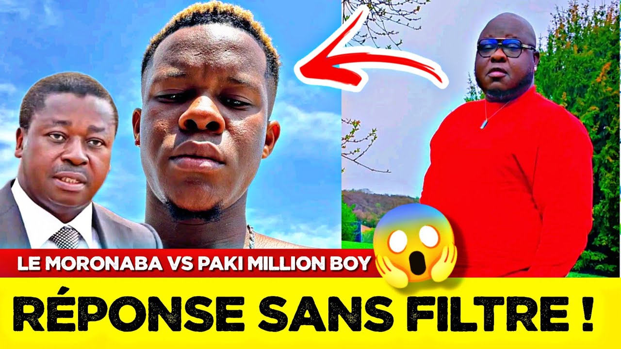 🚨LE MORONABA RECADRE PAKI MILLION BOY APRÈS SON APPEL AU PRÉSIDENT FAURE GNASSINGBÉ🇹🇬