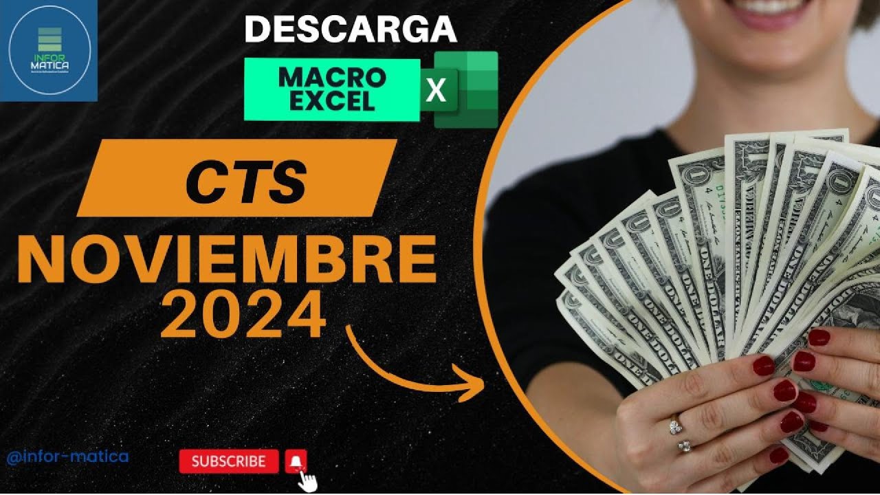 𝐌𝐚𝐜𝐫𝐨 𝐄𝐱𝐜𝐞𝐥 | Compensacion por Tiempo de Servicios CTS - Regimen General y MYPE - PLAME