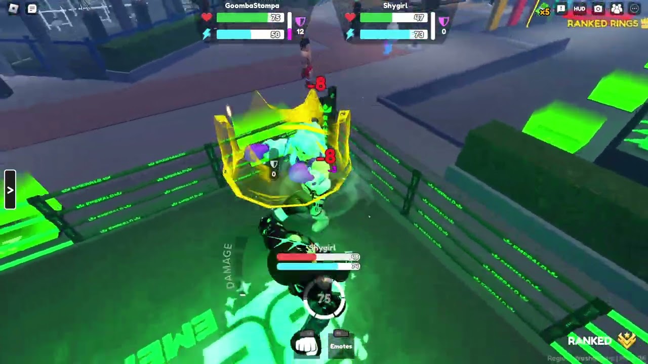 Roblox Boxing Beta / RED VS ANIMAL_SHBB