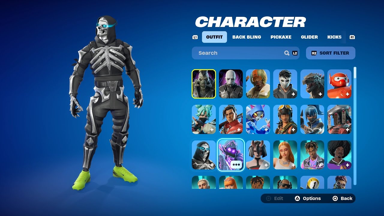 All Fortnite Kicks Usable Skins