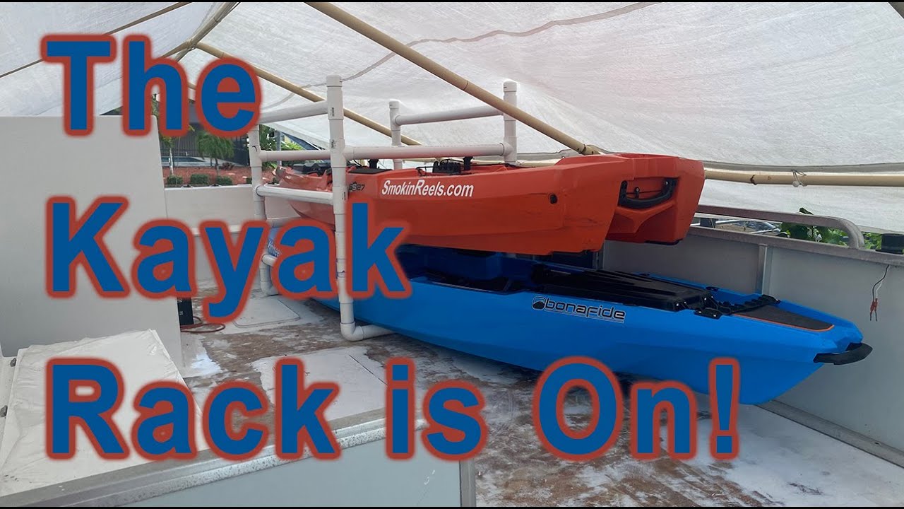We finally have the Kayak Rack on the Deck!