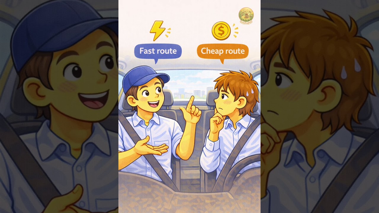 DIALOGUE: Taking a Taxi (Short & Real English)