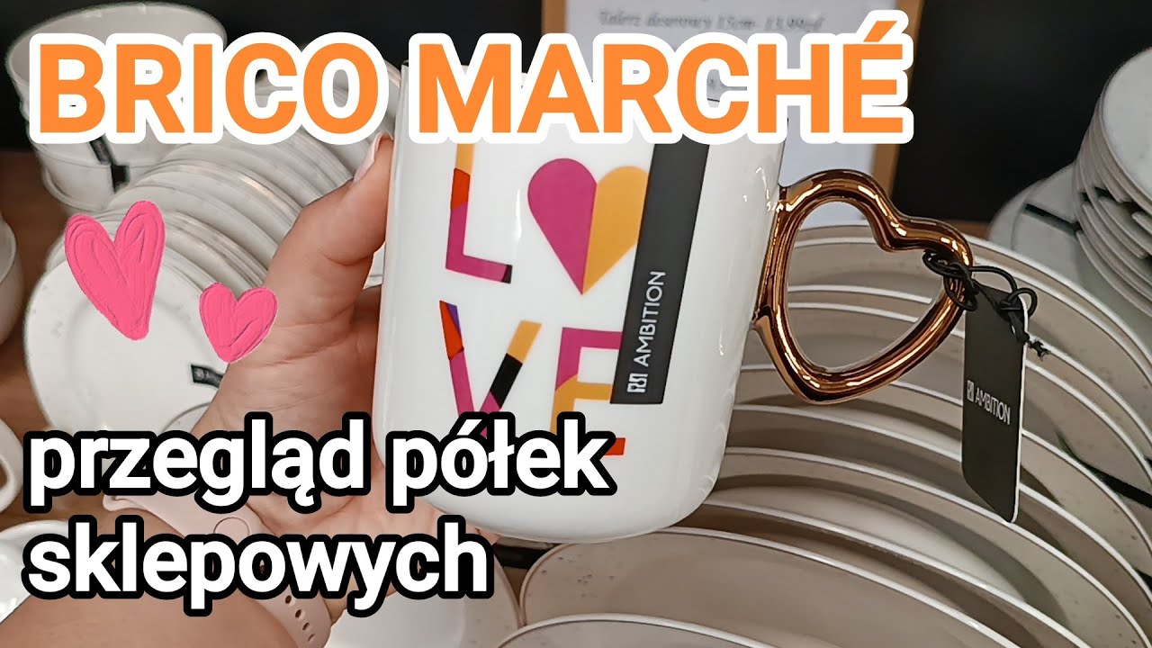 BRICO MARCHE /ROŚLINY, SZTUCZNE KWIATY, NACZYNIA AMBITION
