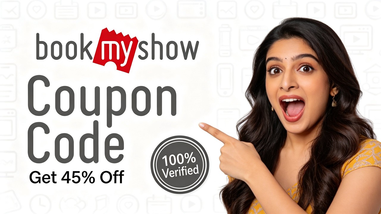🔥 BookMyShow Coupon Code - How to Get 4 Tickets for Price of 2 (WORKING)