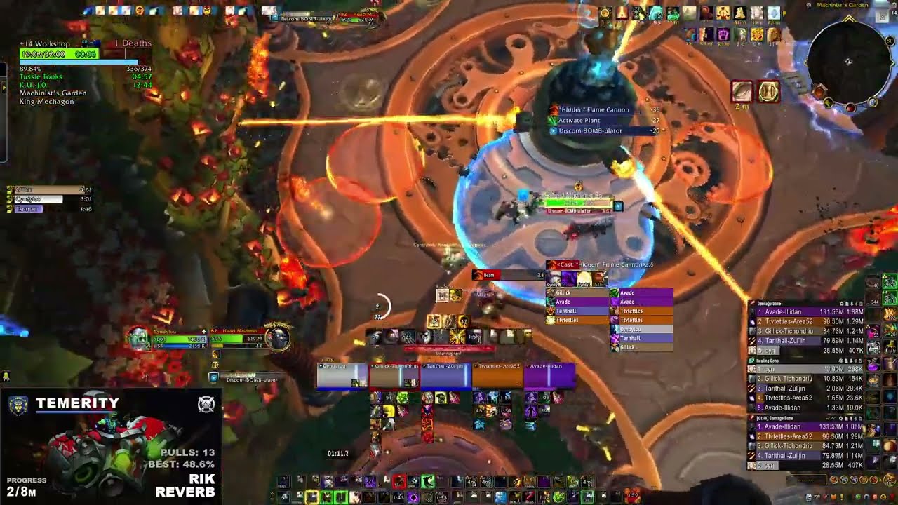 +14 Mechagon Workshop | Discipline Priest PoV (11.1)