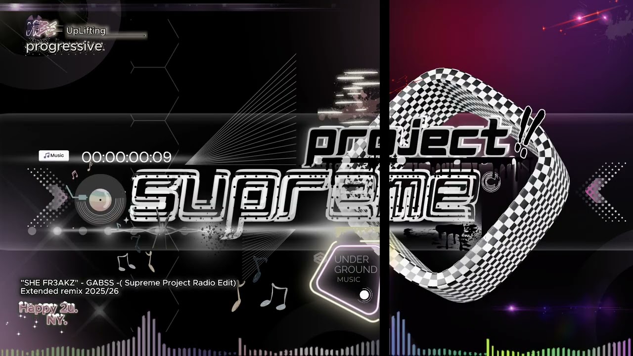 GABSS-SHE FREAKS-(SUPREME Project REMIX)-2025/26 [PROGRESSIVE/ UPLIFTING/DEEP TECH] Extended /HQ MP3