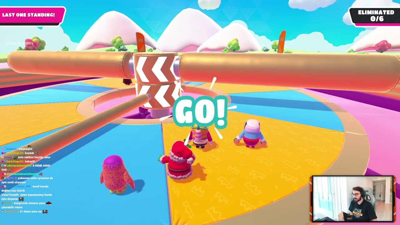 Videoyun Fall Guys oynuyor - 26/07/2022