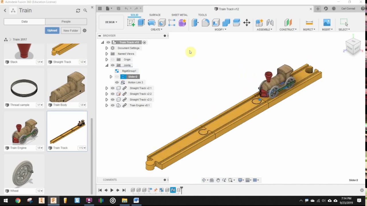 Train Project Introduction