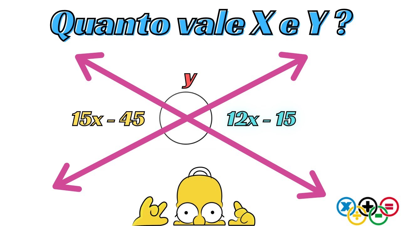 🔥 Ângulos - Quanto Vale X e Y?🔥