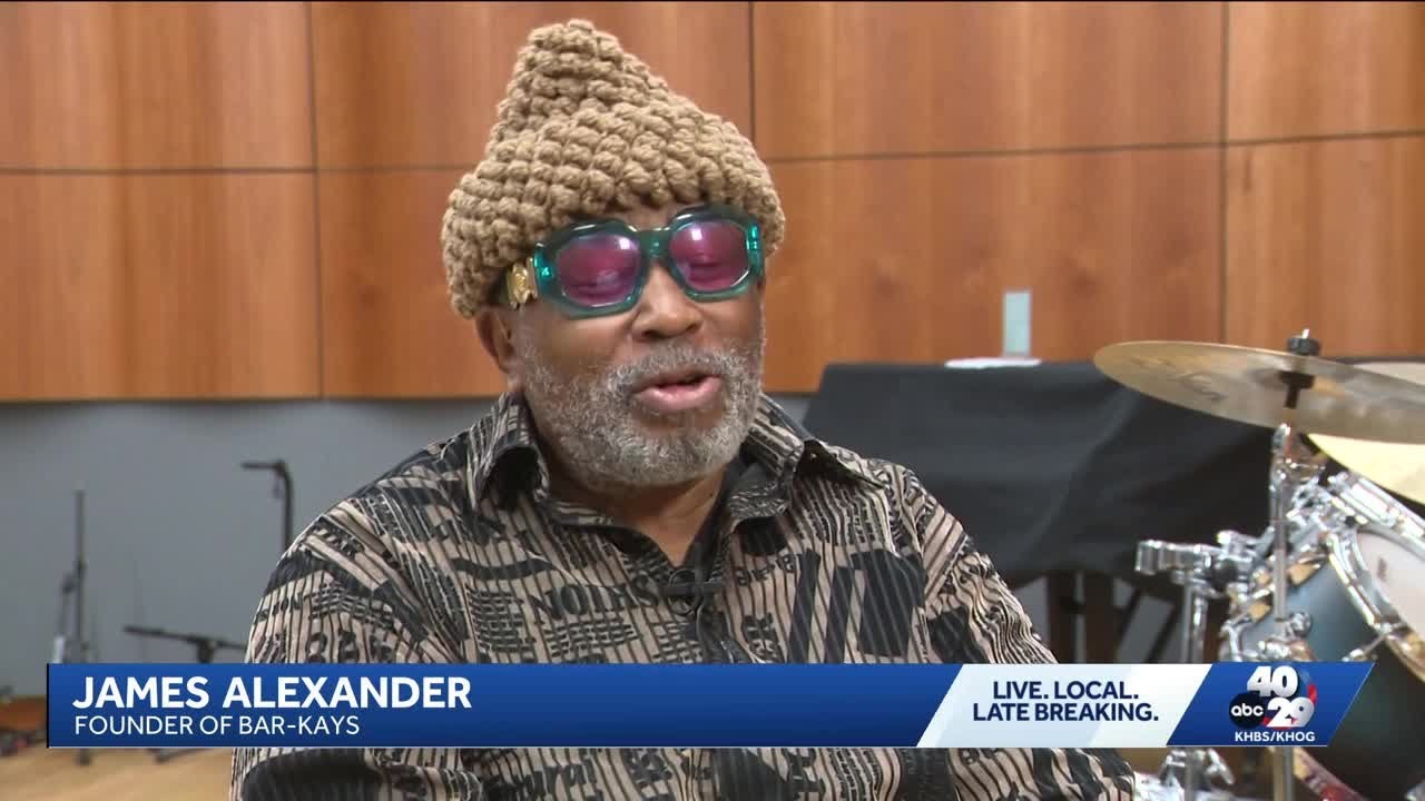 Bar-Kays founder records new music at Fayetteville library