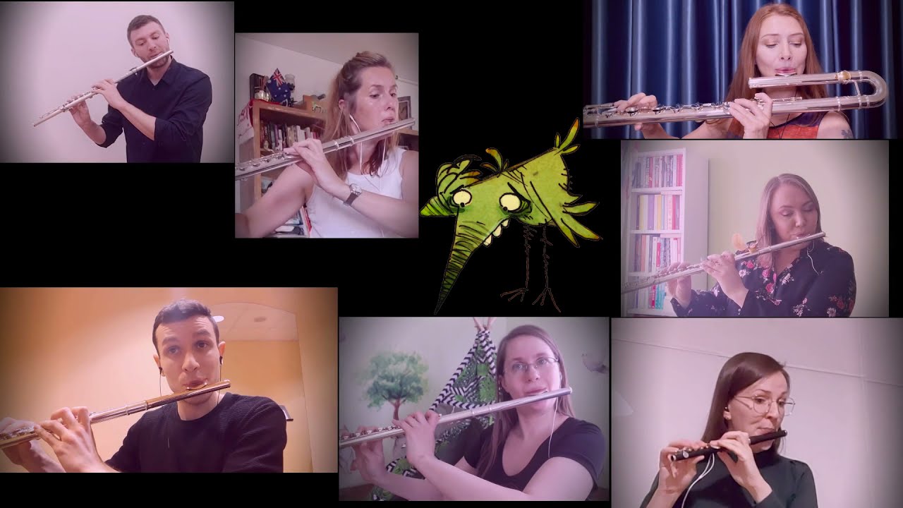 Pucihar - The Hummingbird from Luna's Magic Flute * Zaczarowany Flet Luny * Flute Choir