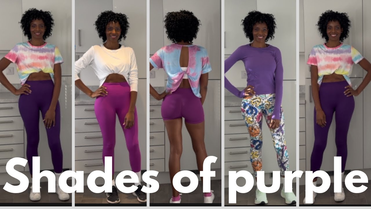 What I wore to exercise this week | Exercise routine to stay fit and healthy |