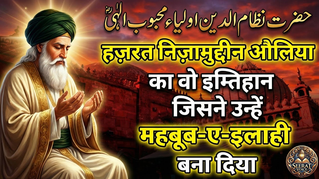 Hazrat Nizamuddin Auliya (R.A) Ki Dastan | Dilli ka Wo Wali... Jiske Dar Se Koi Khali Nahi Lauta 😭 