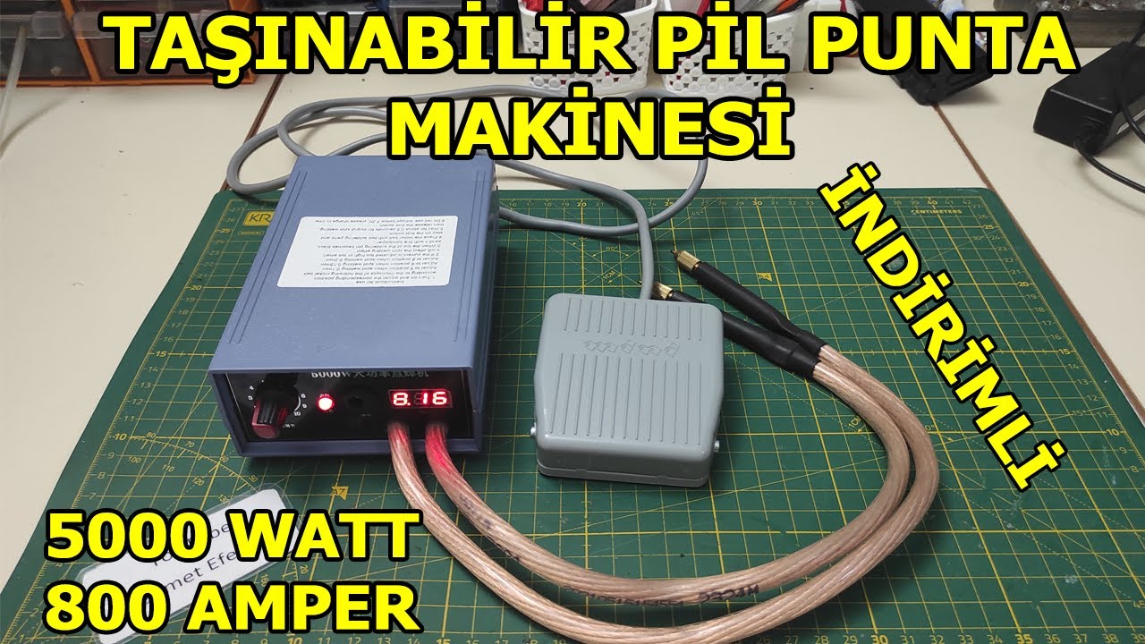 Taşınabilir Nokta Kaynak Makinesi, Taşınabilir Pil Punta Makinesi, Lityum Pil Punta Makinesi, 800 A