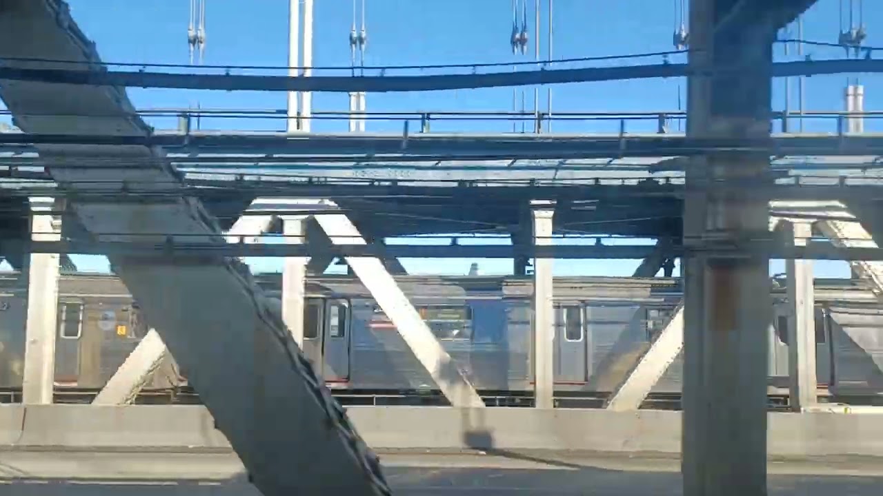 N Train R68 Astoria line-Broadway line and sea Beach line Coney island Stillwell Avenue Bound 