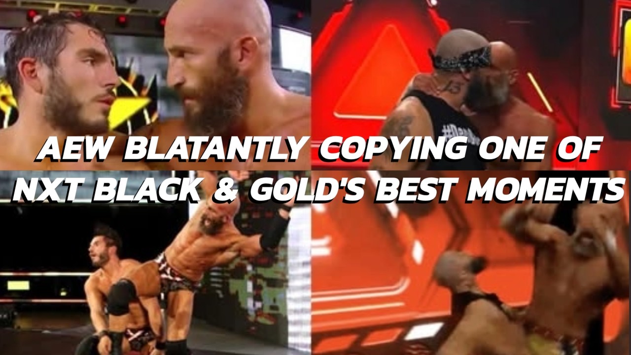 AEW откровенно копирует переход Томмазо Чиампы на сторону злодеев из NXT Black & Gold.