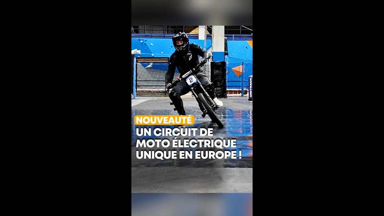 Bruay-la-Buissi&egrave;re : le tout premier circuit indoor de motos &eacute;lectriques... en Europe ! 🏍️⚡